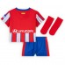 Maillot de foot Atletico Madrid Domicile vêtements enfant 2024-25 Manches Courtes (+ pantalon court)